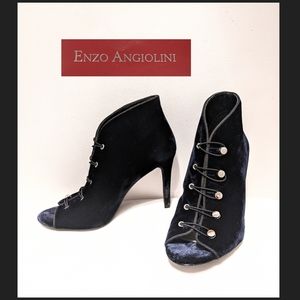 ENZO ANGIOLINI VELVET BOOTIE